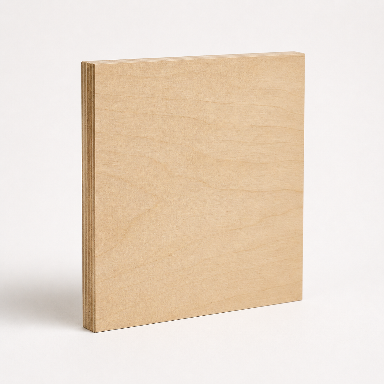 Multi-layer plywood sample