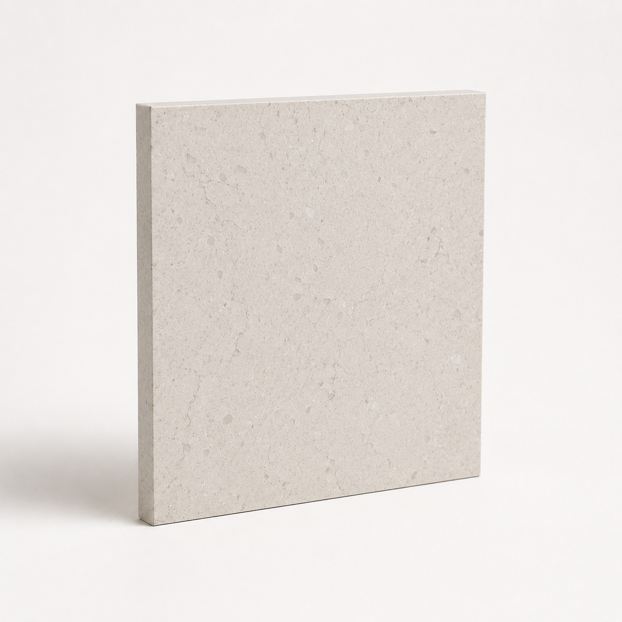 Light engineered quartz sample